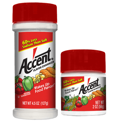 What is Accent Flavor Enhancer? Is Accent gluten-free? Take your savory dishes to the next level with Accent - the secret ingredient of many chefs.